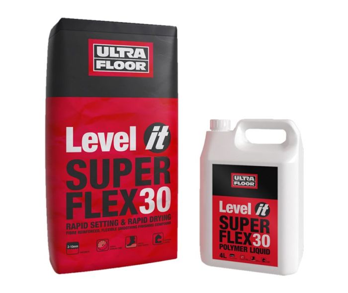 Ultrafloor Level it Super 30 Bag & Bottle