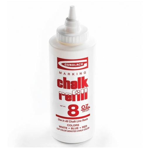 CHALK WHITE REFILL 8oz 262-421-000