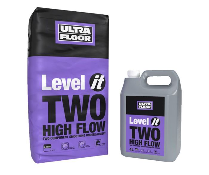 Ultra floor Level it Two (Purple) Bag & Bottle