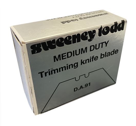 Sweeney Todd DA91 Medium Duty Straight Blades (10001)
