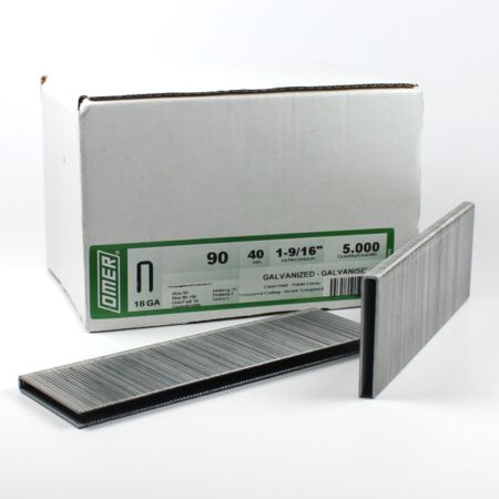 Spotnails Galvanised Type 90D Staples 20mm 18mm (OMER)