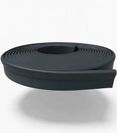 Quantum PVC Bevel Reducer Strip QT200 Black 2mm 25m Coil
