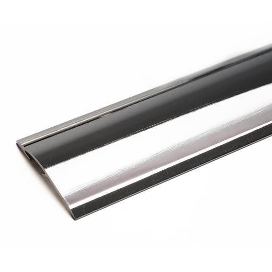 Premier Trims Stick down Ramp 6mm - Chrome - 9ft M09.9CHA
