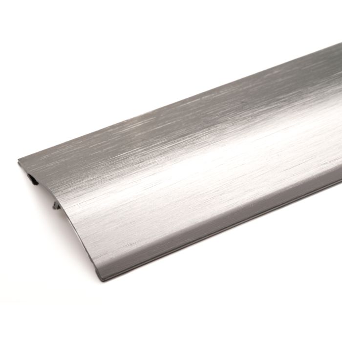 Premier Trims Stick down Ramp 12mm - Brushed Steel Nickel - 9ft M08.9BSA