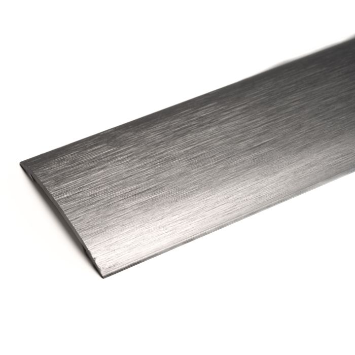 Premier Trims Stick down Cover 38mm - Brushed Steel Nickel - 9ft M13.9BS
