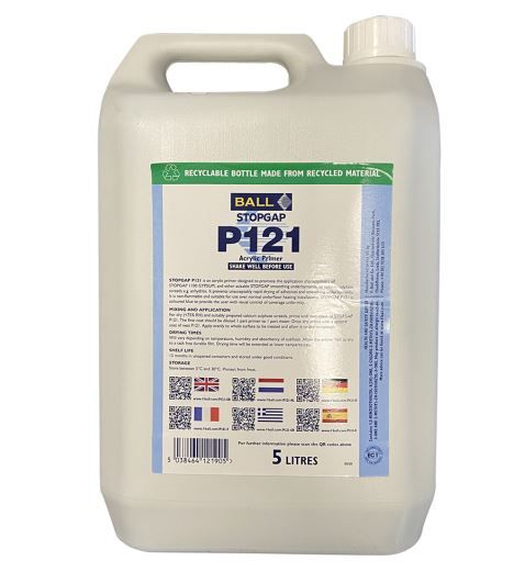 P121 Stopgap Acrylic Primer (5ltr)