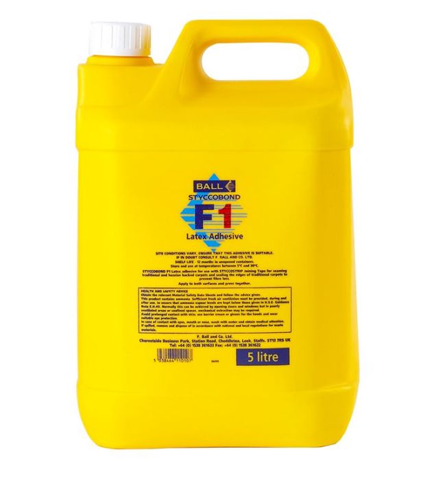 F1 Rubber Latex Adhesive 5L (Copydex)
