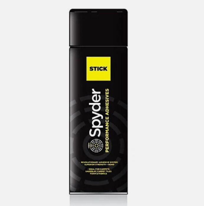Spyder Stick Spray Adhesive 500ml (Black Can)