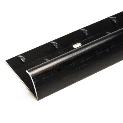 Premier Trims Single Edge Brushed Black 9ft M26.9BB