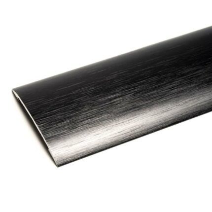 Premier Trims Stick Down Cover Strip Brushed Black 9ft M13.9BBA